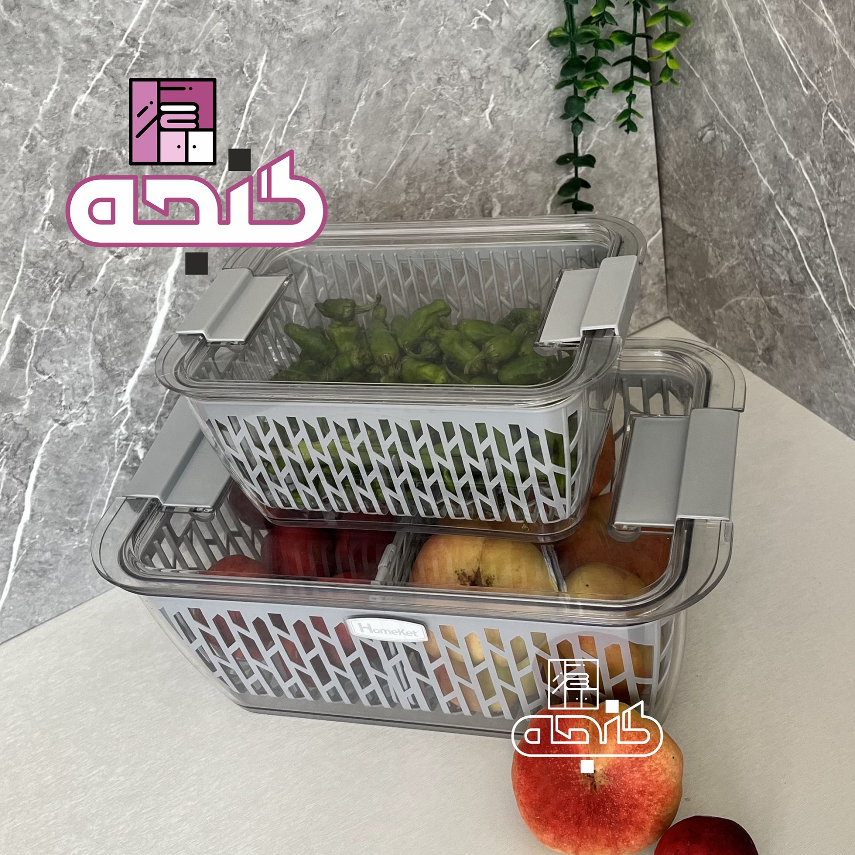 هومکت ظرف نگهدارنده میوه و سبزیجات